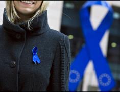 Znak kampanje Evropskega parlamenat v boju proti revščini (foto: Evropski parlament)