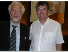 Dr. Zver z ruskim profesorjem Borisom Sokolovim Dr. Zver z ruskim profesorjem Borisom Sokolovim