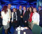 Delegacija Slovenske demokratske stranke z gostiteljem in irskim premierjem Endo Kennyem