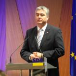 Evropski poslanec dr. Milan Zver na predstavitvi liste SDS za evropske volitve
