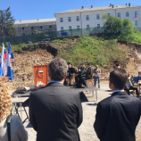 Postavitvi temeljnega kamna za ureditev Parka vojaške zgodovine Postavitvi temeljnega kamna za ureditev Parka vojaške zgodovine